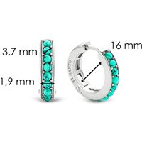 Orecchini Ti Sento Milano Donna in Argento Cristallo 7764TQ - 7764TQ